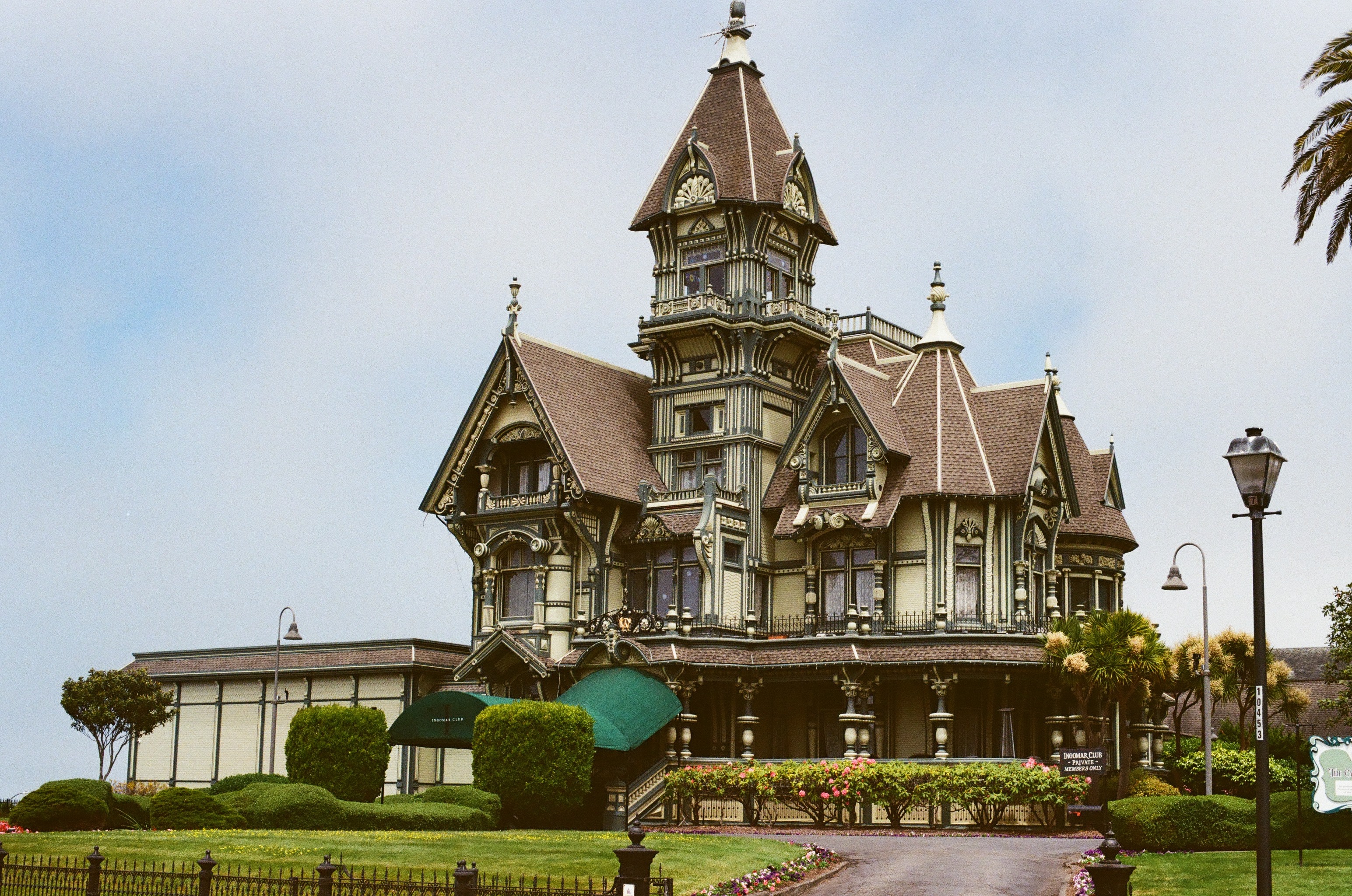 Victorian-style clubhouse and grounds in Northern California.